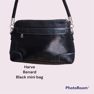 Beautiful Harv Benard black mini bag fabulous condition! Braided handle.